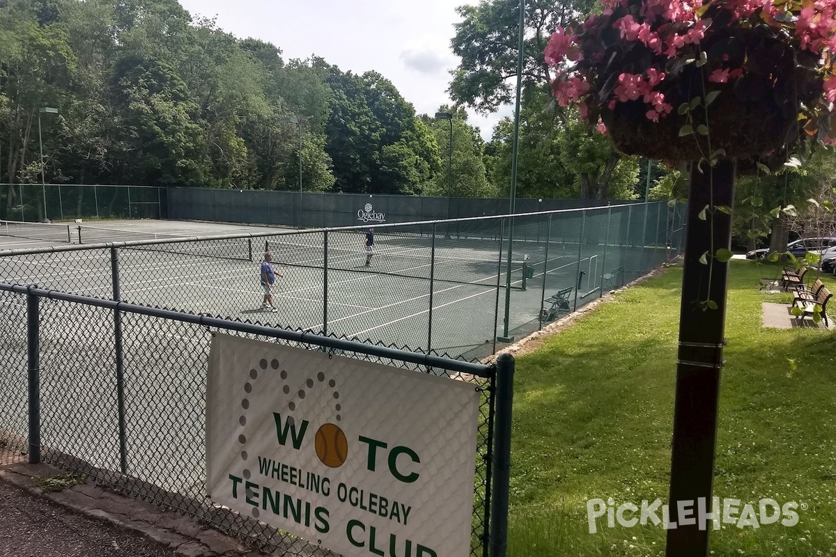 Photo of Pickleball at Oglebay Tennis Center